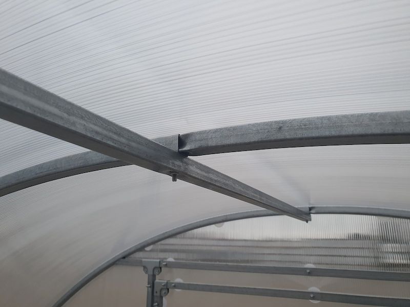 Polykarbonátový skleník Marcus (profily)