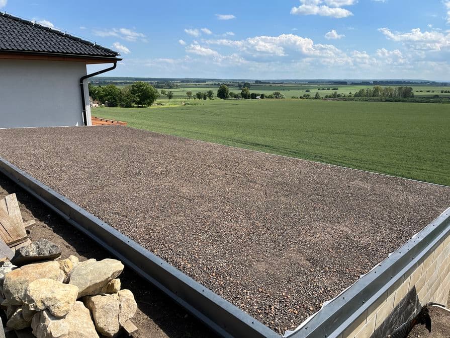 Zelená střecha (bez vegetace)